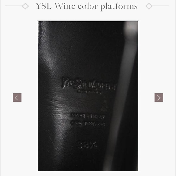 YSL platforms - Picture 4 of 4